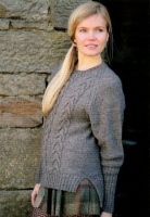 Knitting Patterns - Wendy 5784 - Ramsdale DK - Cable Sweater